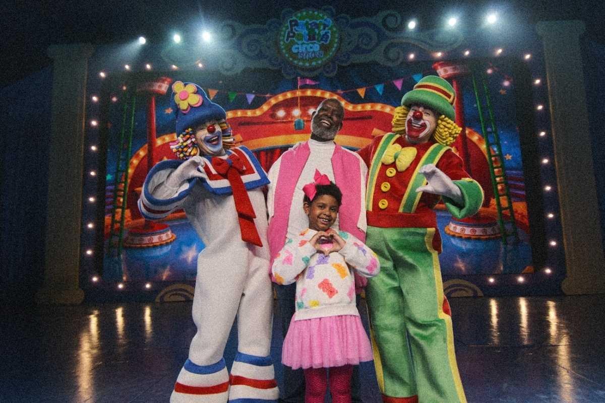 Péricles, Maria Helena e Patati Patatá regravam “O Circo da Alegria” Péricles, Maria Helena e Patati Patatá regravam “O Circo da Alegria”