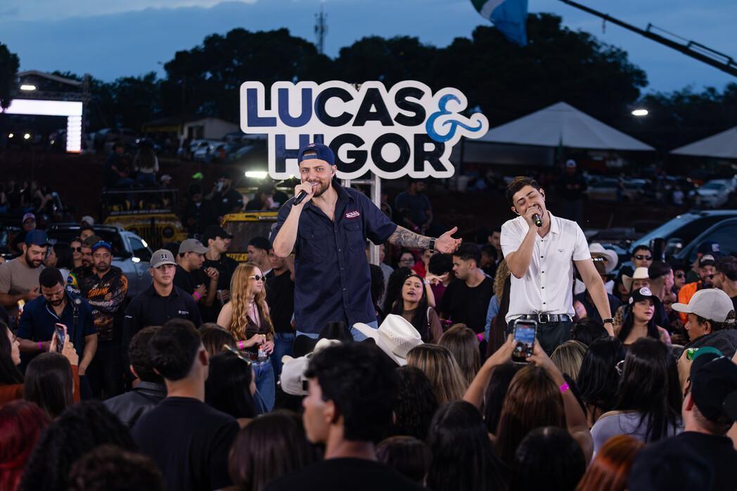 Após sucesso de "Flash", Lucas & Higor gravam "Explodiuu BB no MS" com 17 inéditas em Mato Grosso do Sul 