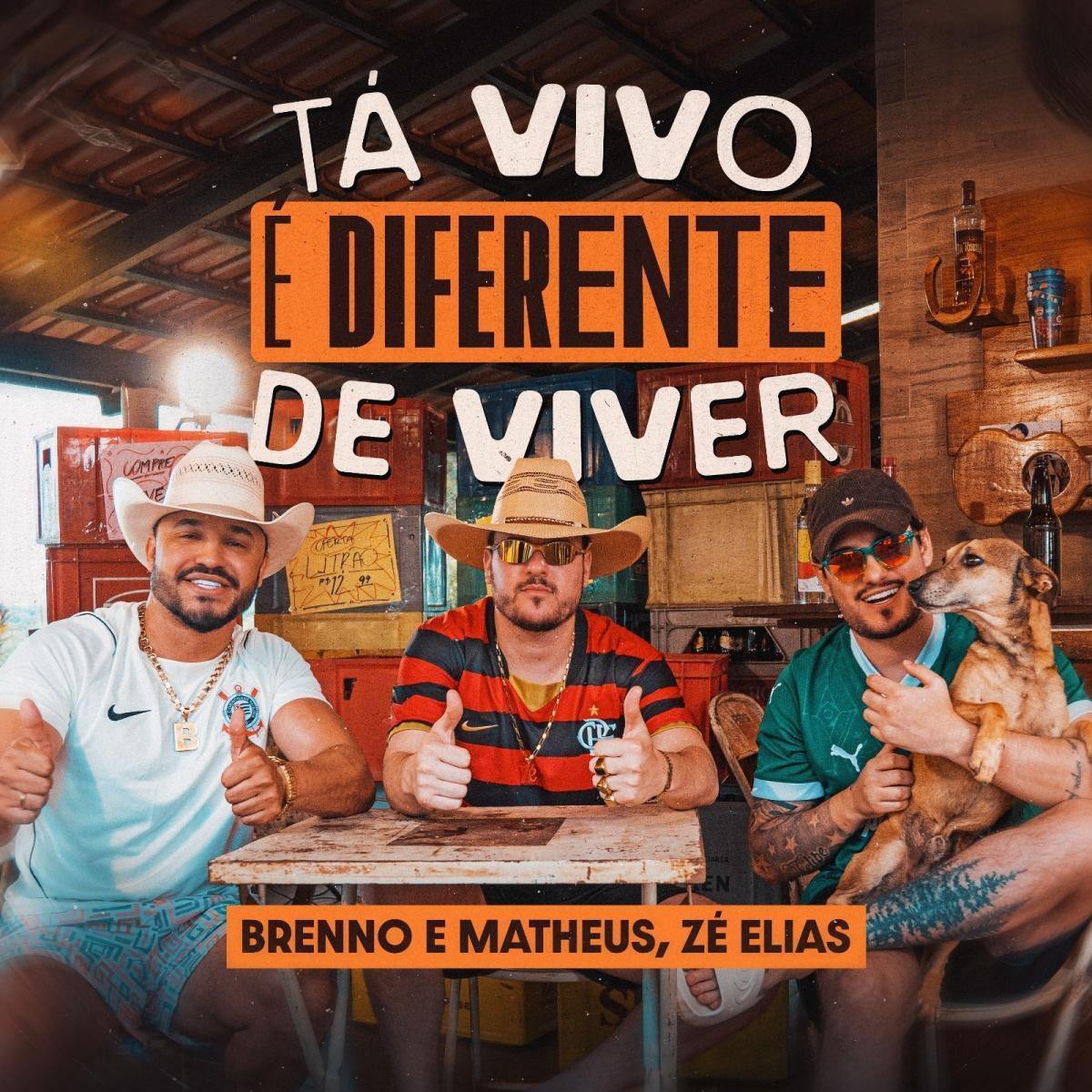 Brenno & Matheus se aventuram pela primeira vez na seresta em parceria com Zé Elias
