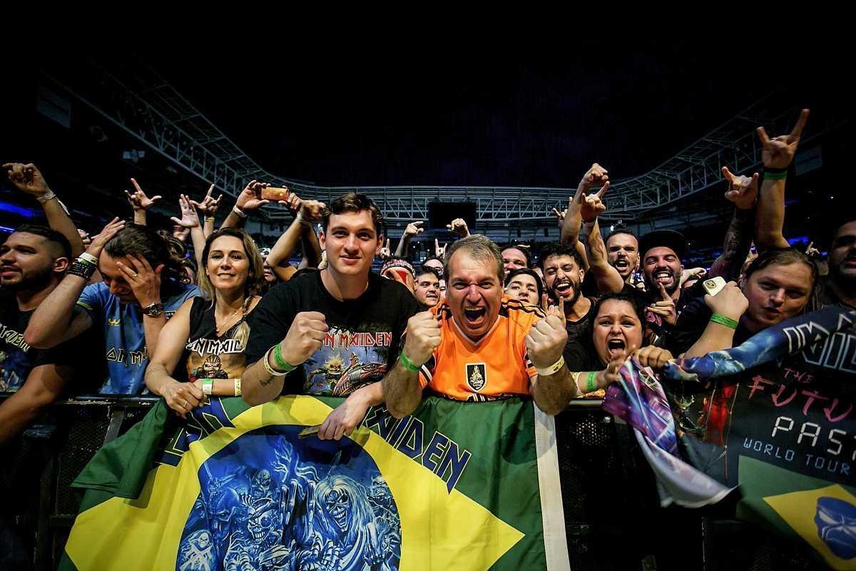 Nubank Parque recebe Iron Maiden pela 5ª vez e alcança marca histórica de público Nubank Parque recebe Iron Maiden pela 5ª vez e alcança marca histórica de público