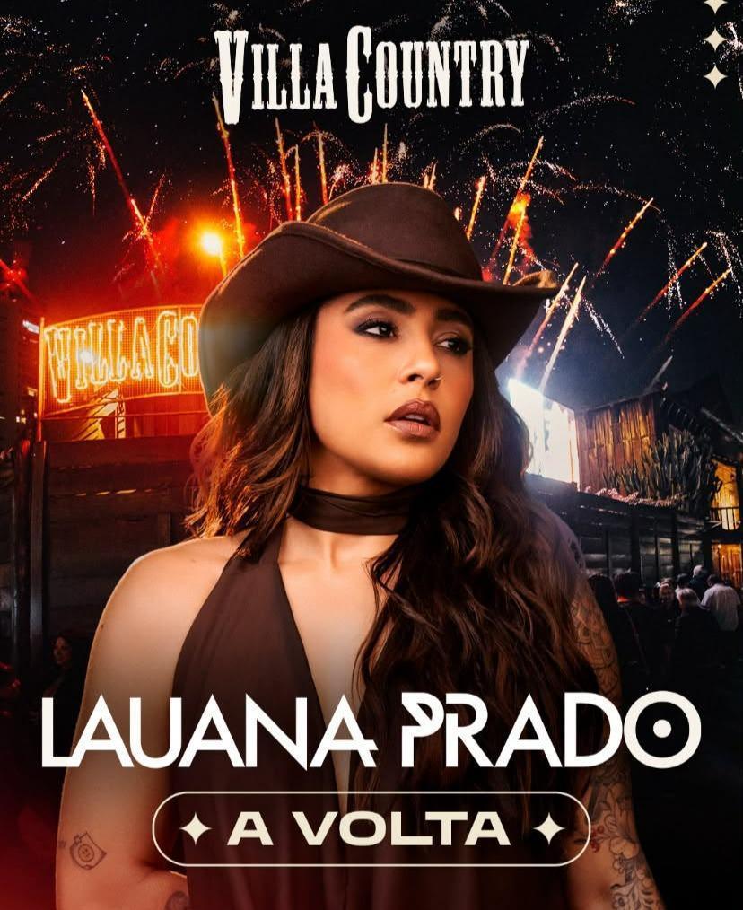Lauana Prado retorna aos palcos em noite que celebra reencontro com a música e com o público Lauana Prado retorna aos palcos em noite que celebra reencontro com a música e com o público