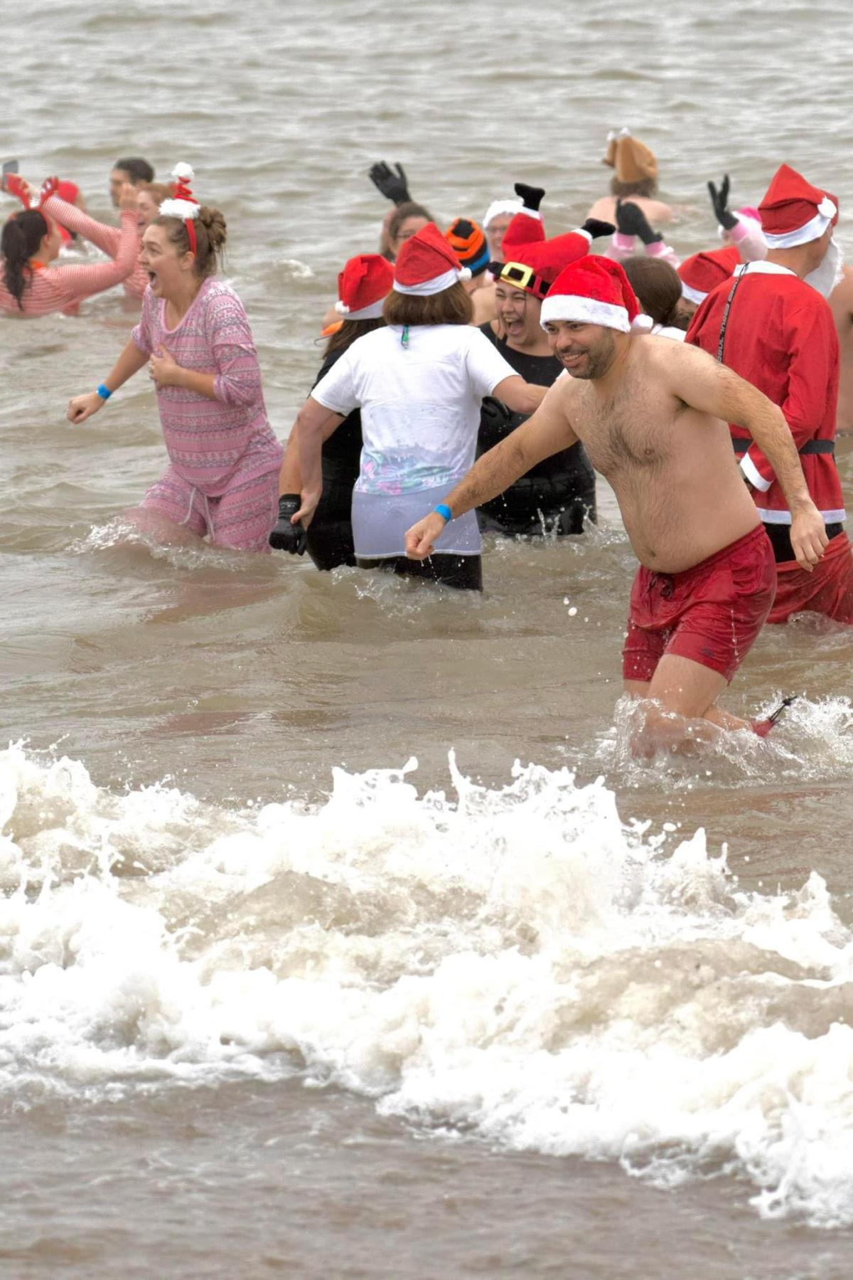 Christmas Dip Photos by Alastair Spink Christmas Dip Photos by Alastair Spink