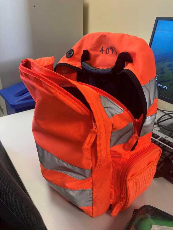 One Man and His Extraordinary Backpack, by Lisa Williams One Man and His Extraordinary Backpack, by Lisa Williams