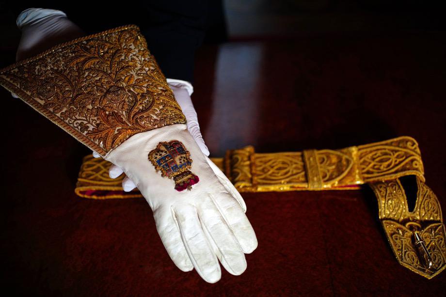 Historic Coronation Vestments from the Royal Collection will be reused by His Majesty The King for the Coronation Service at Westminster Abbey