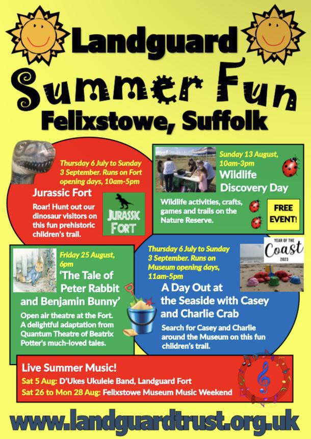 Summer Fun at Landguard Summer Fun at Landguard