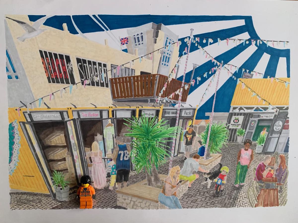 Art in Felixstowe, by Tristan Bolton Art in Felixstowe, by Tristan Bolton