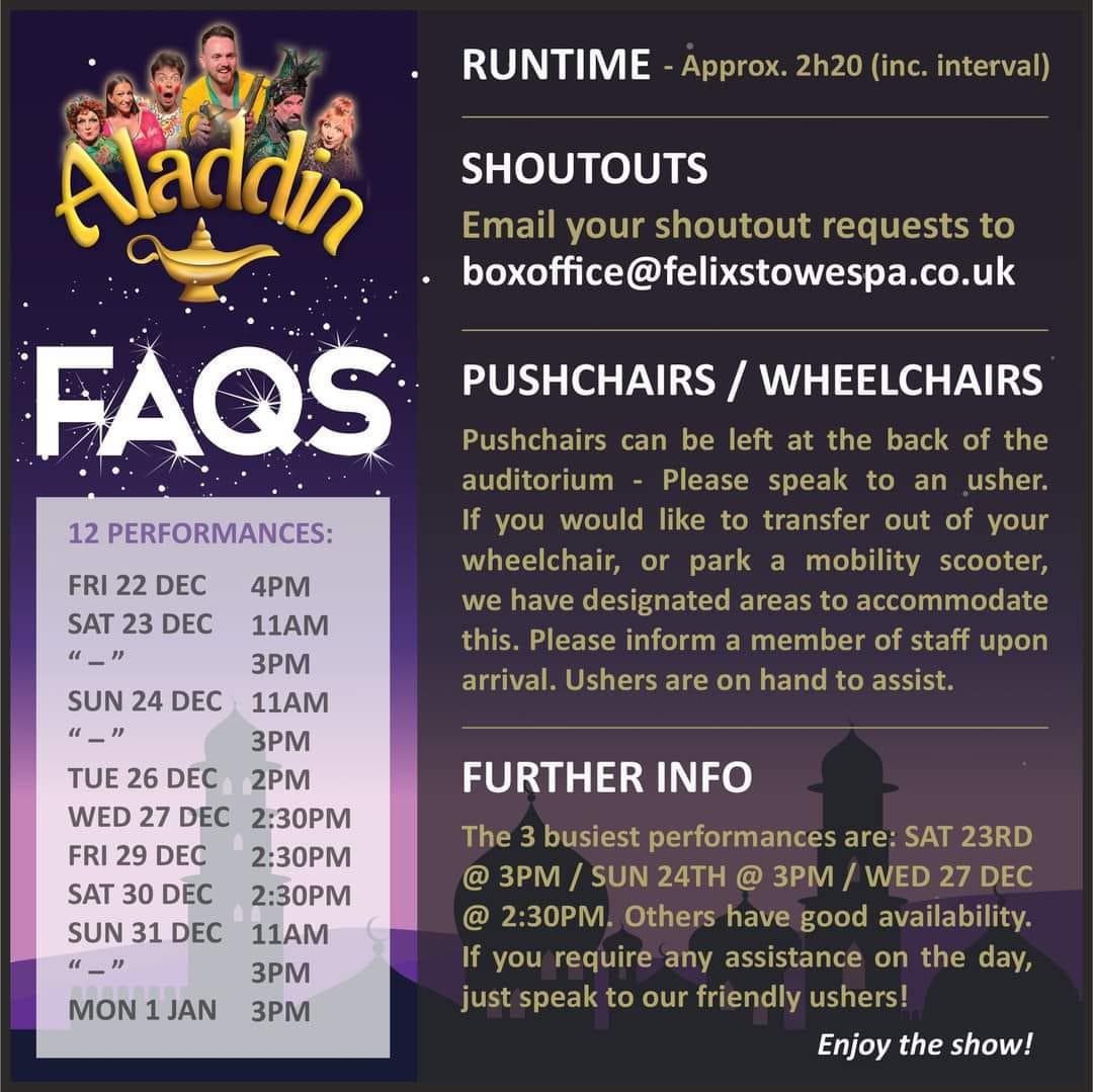 Review of the Spa's Festive Panto, by Laura Locke Review of the Spa's Festive Panto, by Laura Locke