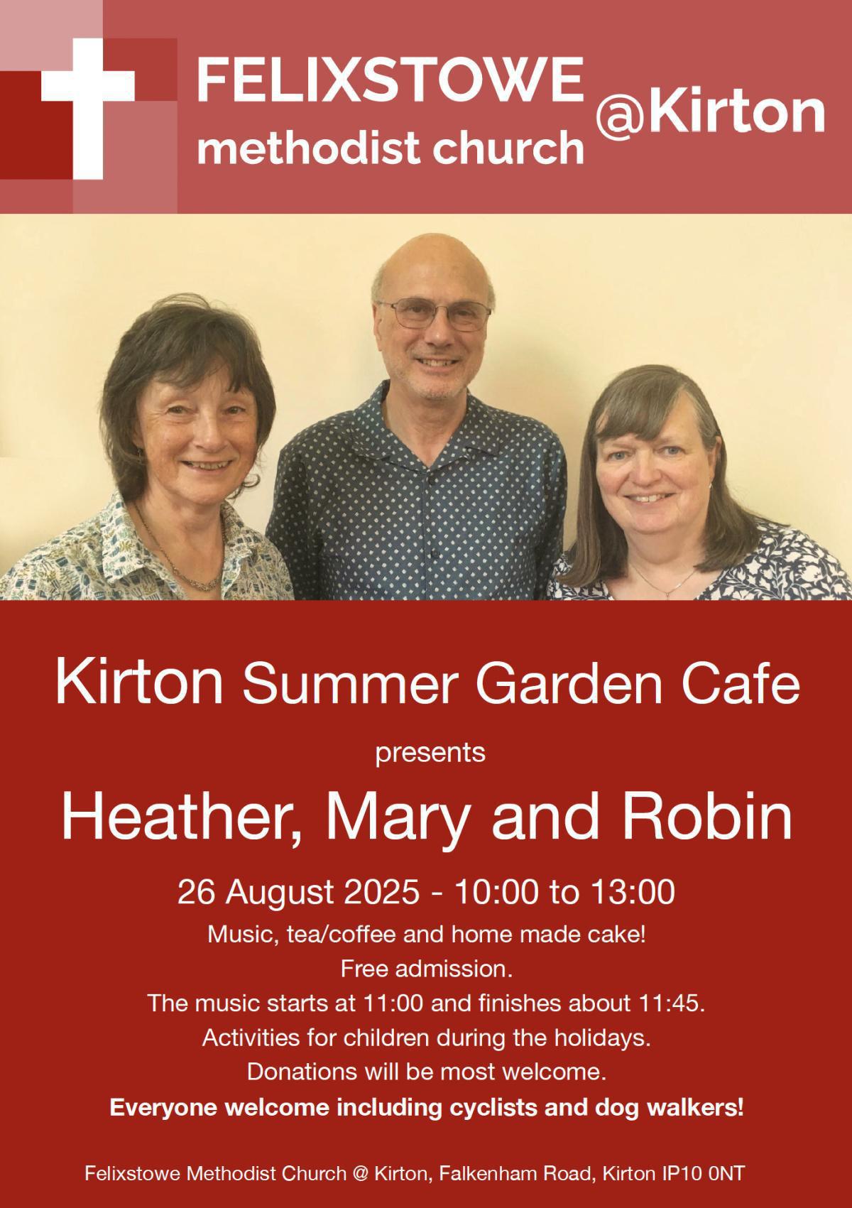 Kirton Summer Garden Cafe