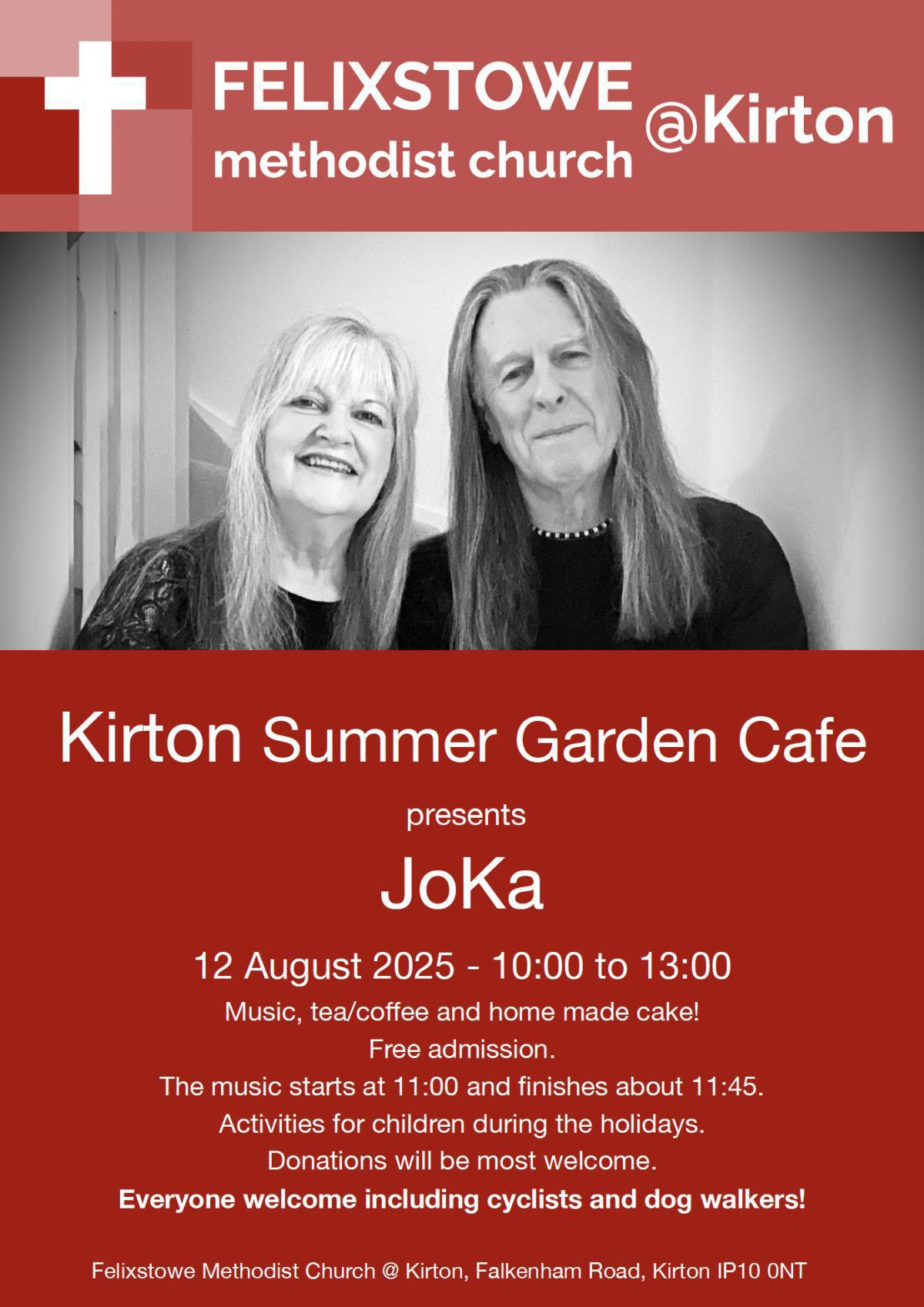 Kirton Summer Garden Cafe