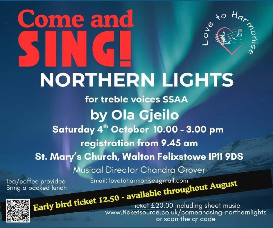 Come and Sing! Fun & Engaging Singing Session Come and Sing! Fun & Engaging Singing Session