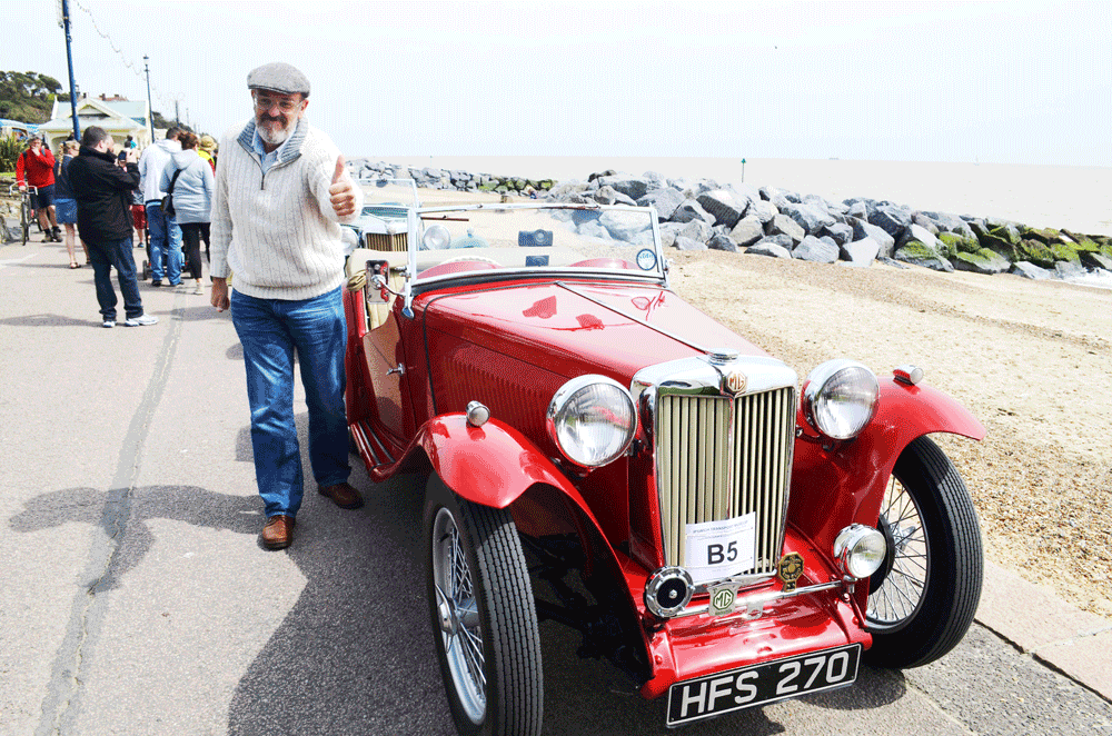 A View of Felixstowe from the Bath by Dick Moffat