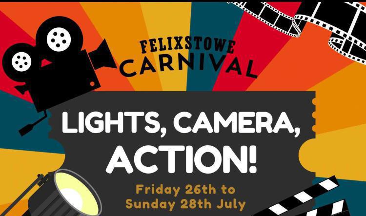 Felixstowe Carnival 2024 ‘Lights, Camera, Action!’