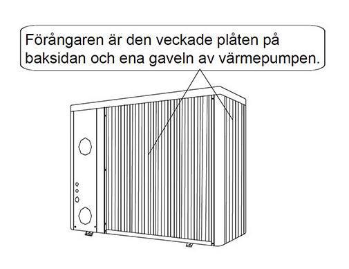 Poolvärmepumpen värmer för dåligt Poolvärmepumpen värmer för dåligt