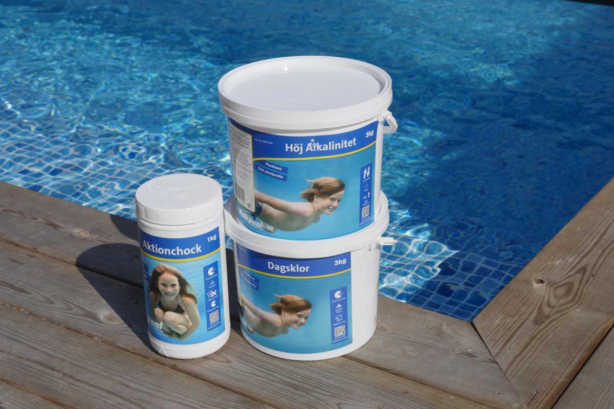 Förvaring och hantering av poolkemikalier Förvaring och hantering av poolkemikalier