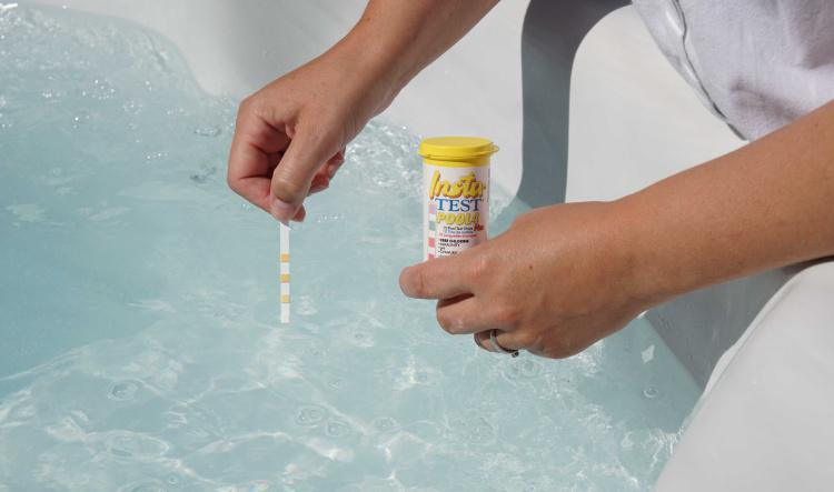 Vilka är de ideala värden för mitt spabad?