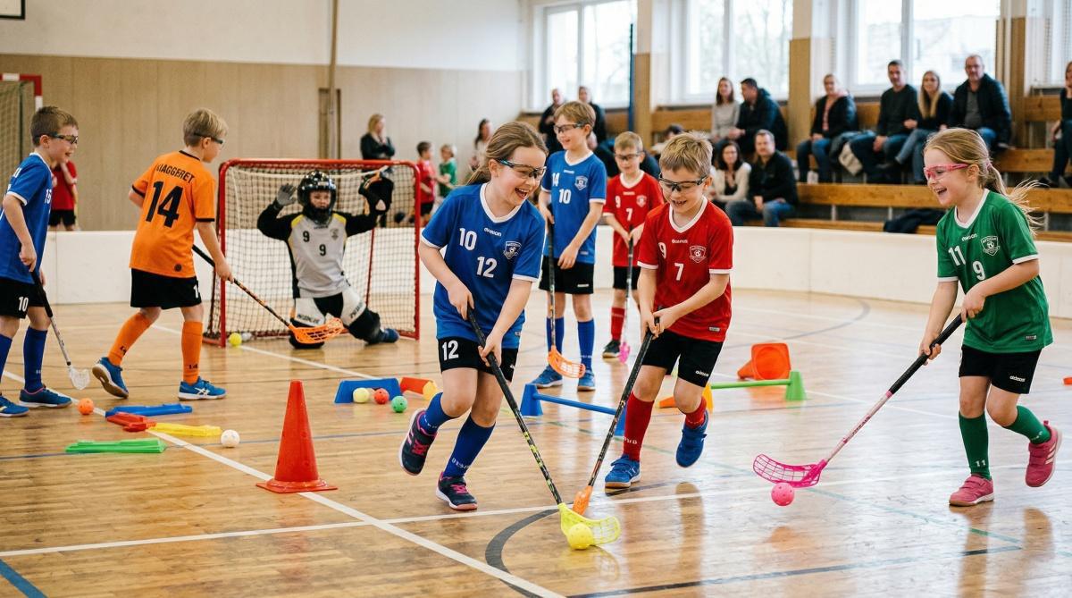 Roliga innebandyövningar för barn Roliga innebandyövningar för barn