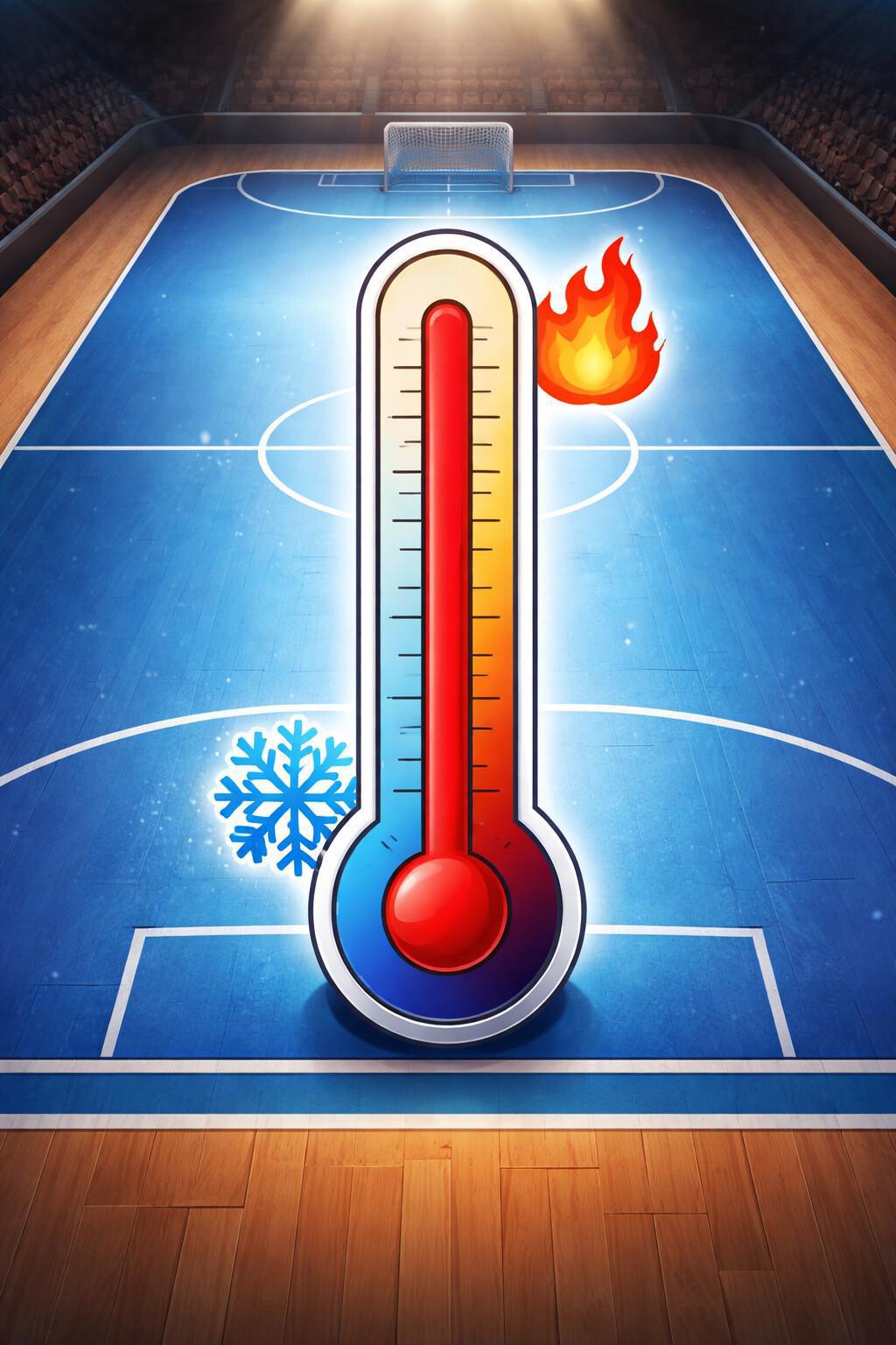 Höja eller sänka temperaturen på innebandyplanen Höja eller sänka temperaturen på innebandyplanen