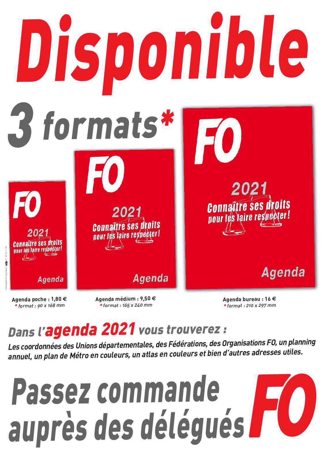 Calendrier 2021