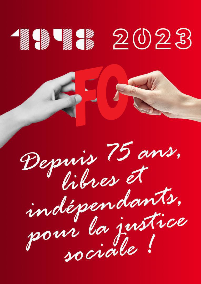 🔴 Il y a 75 ans, le 12 avril 1948, s'ouvrait le congrès constitutif qui fonde la CGT Force Ouvrière.