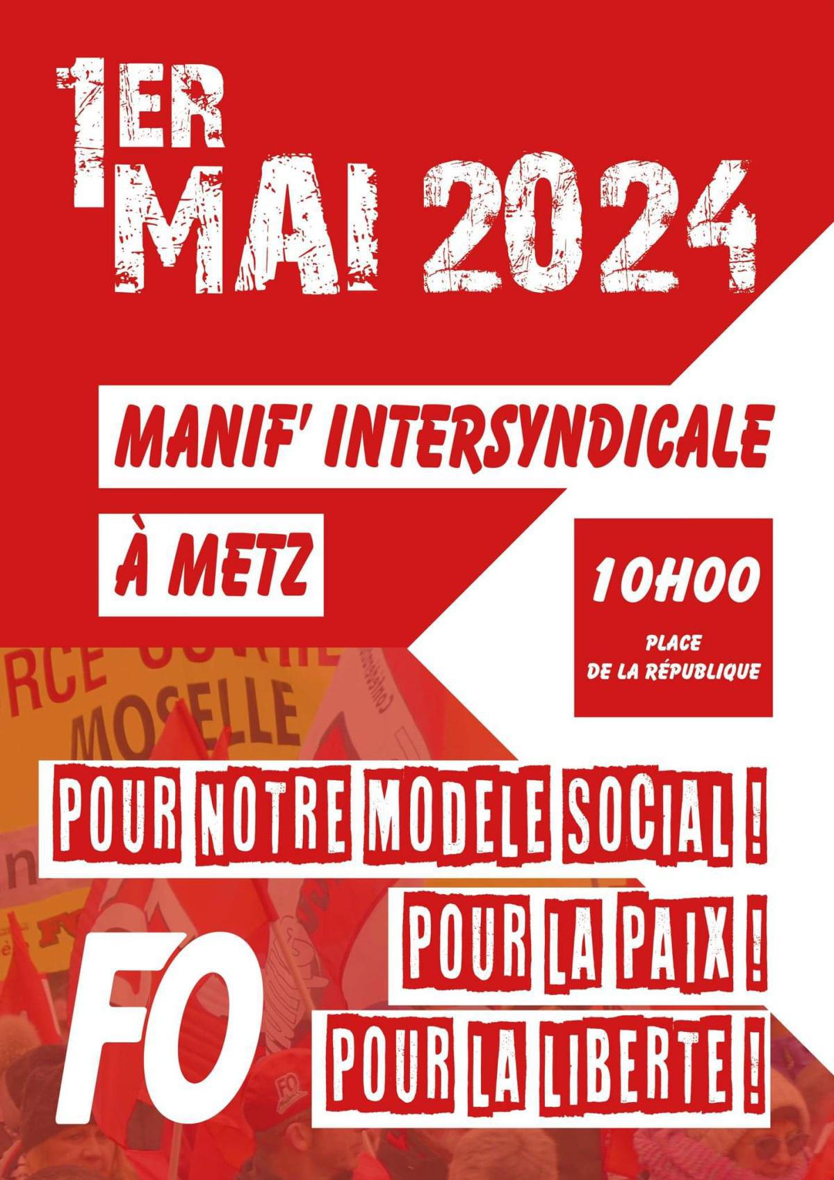 Manifestation du 1er Mai !