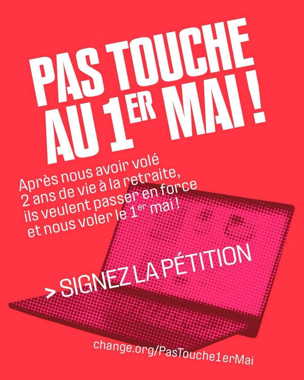 🚩 #Pétition 1er Mai 