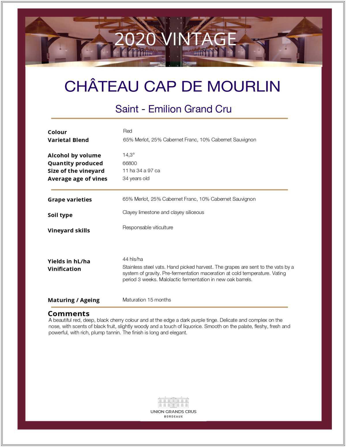 Château Cap de Mourlin