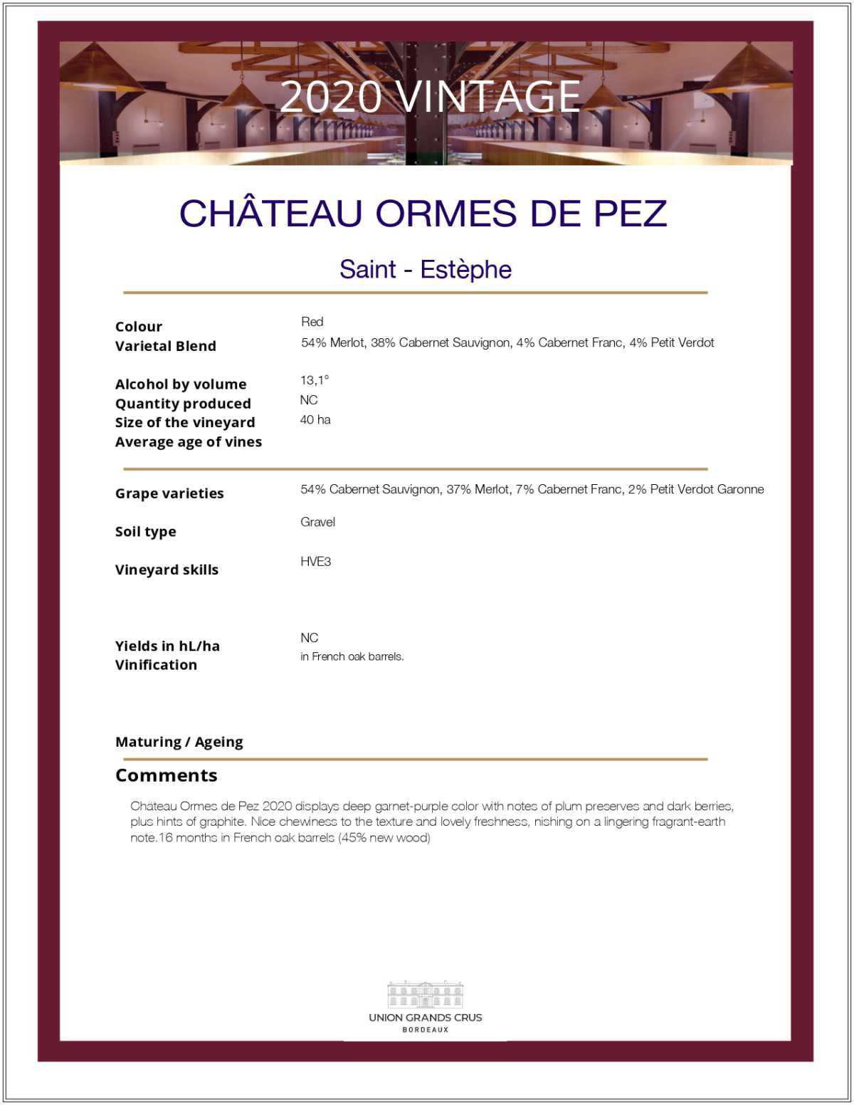 Château Ormes De Pez