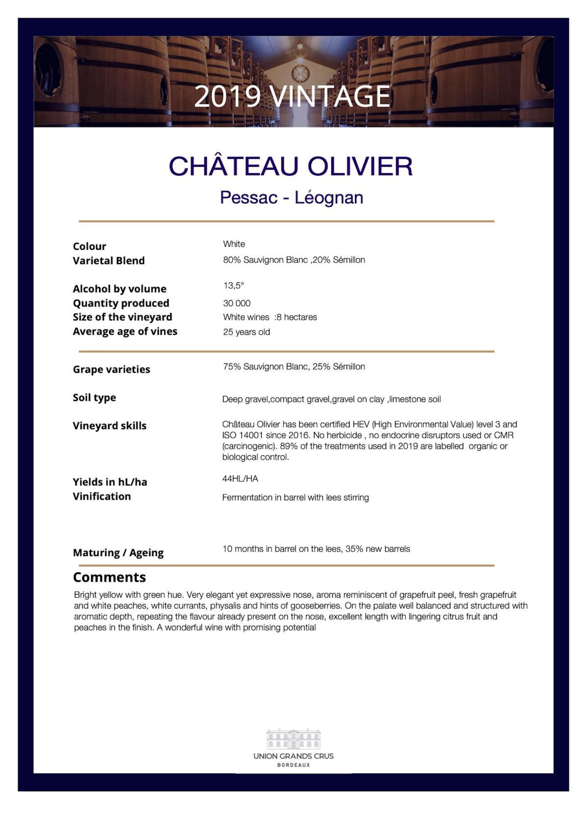 Château Olivier - White