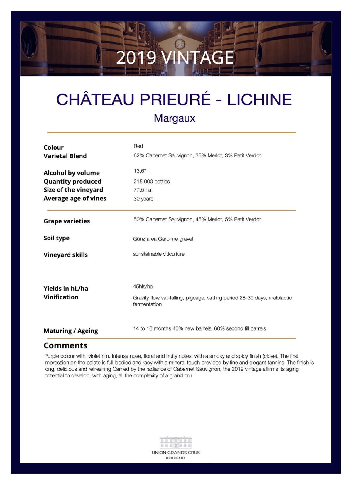 Château Prieuré - Lichine