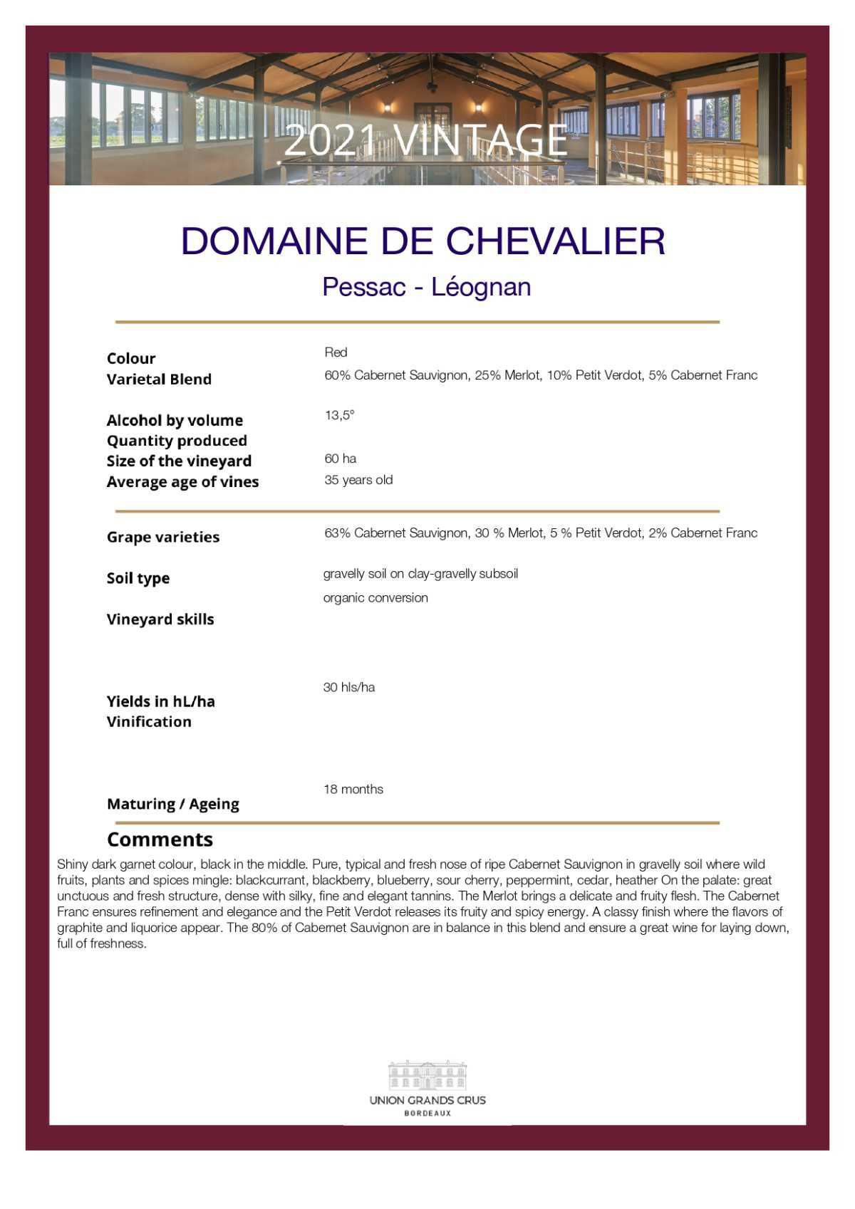 Domaine de Chevalier - Red