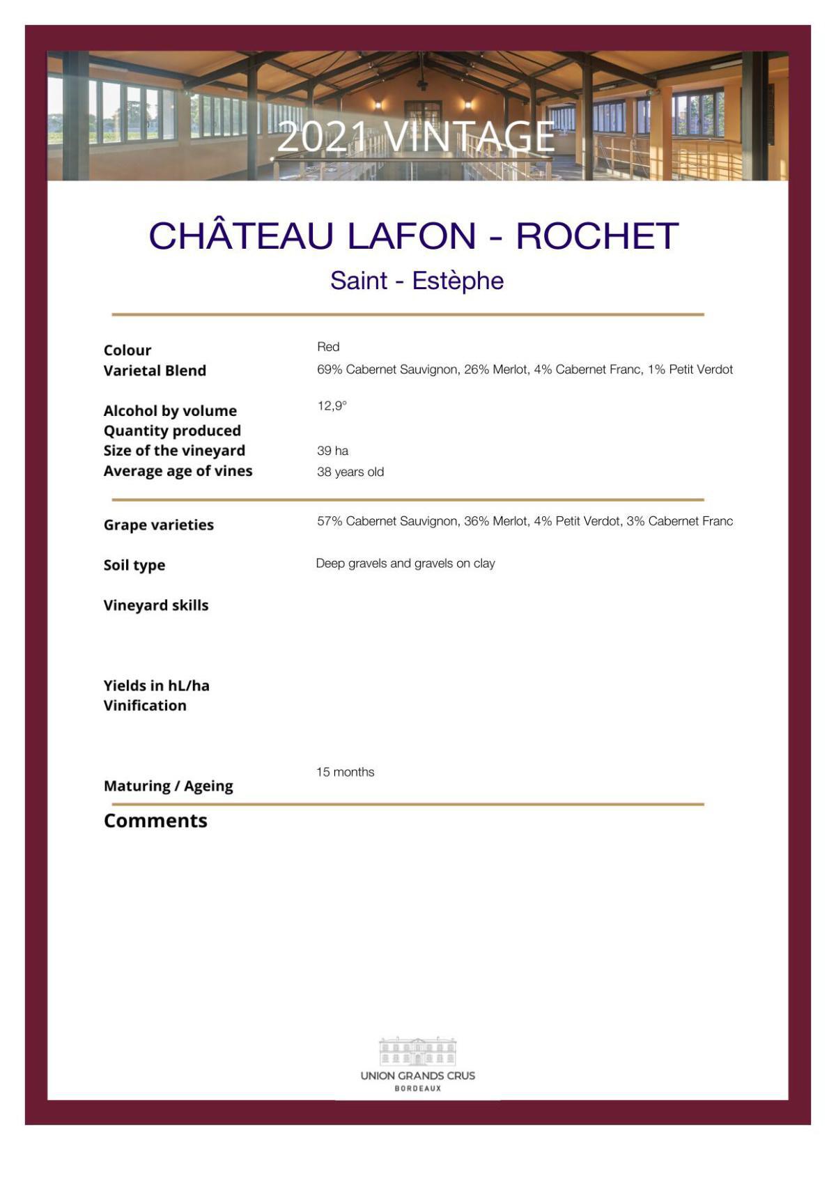Château Lafon - Rochet