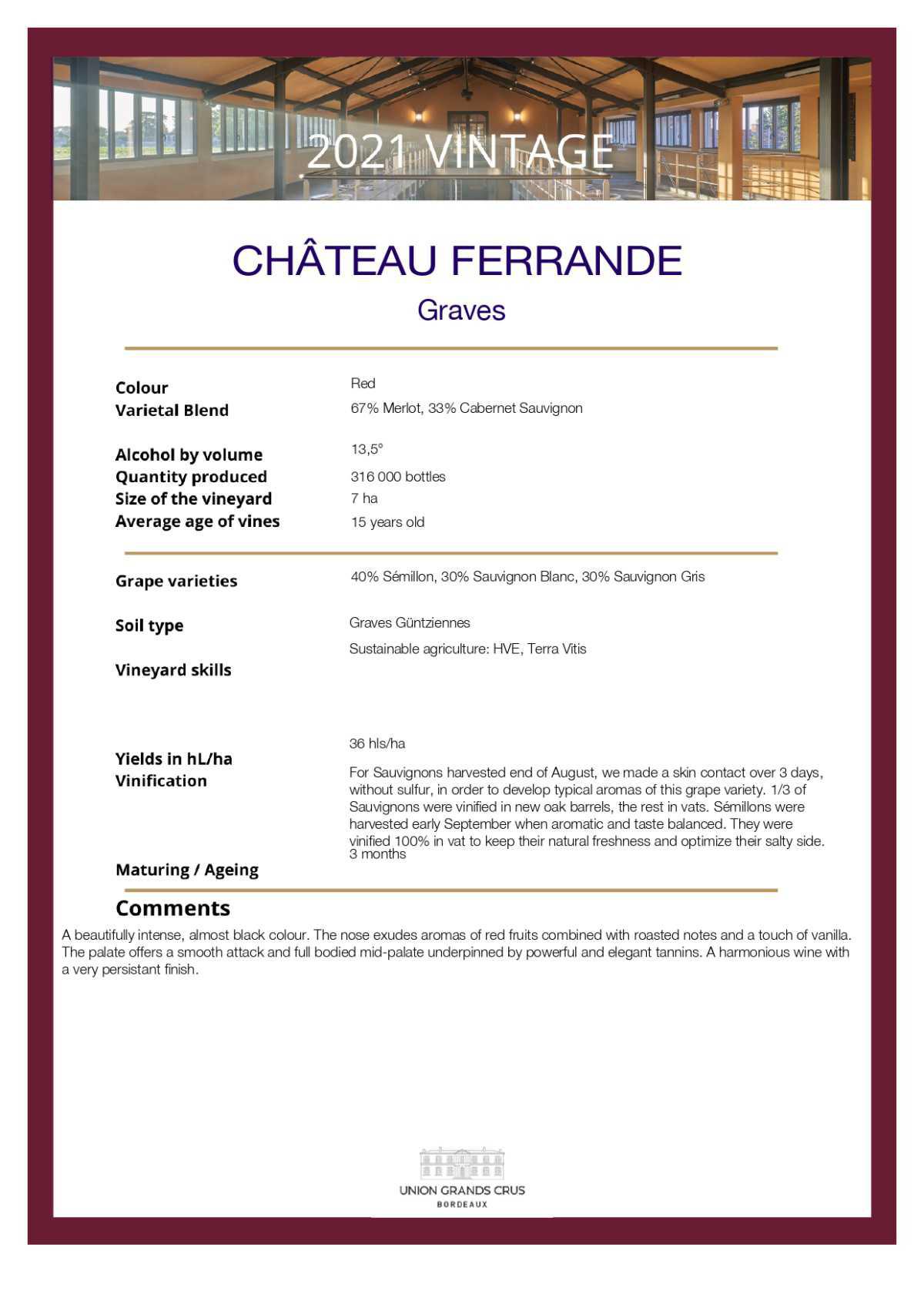 Château Ferrande - Red