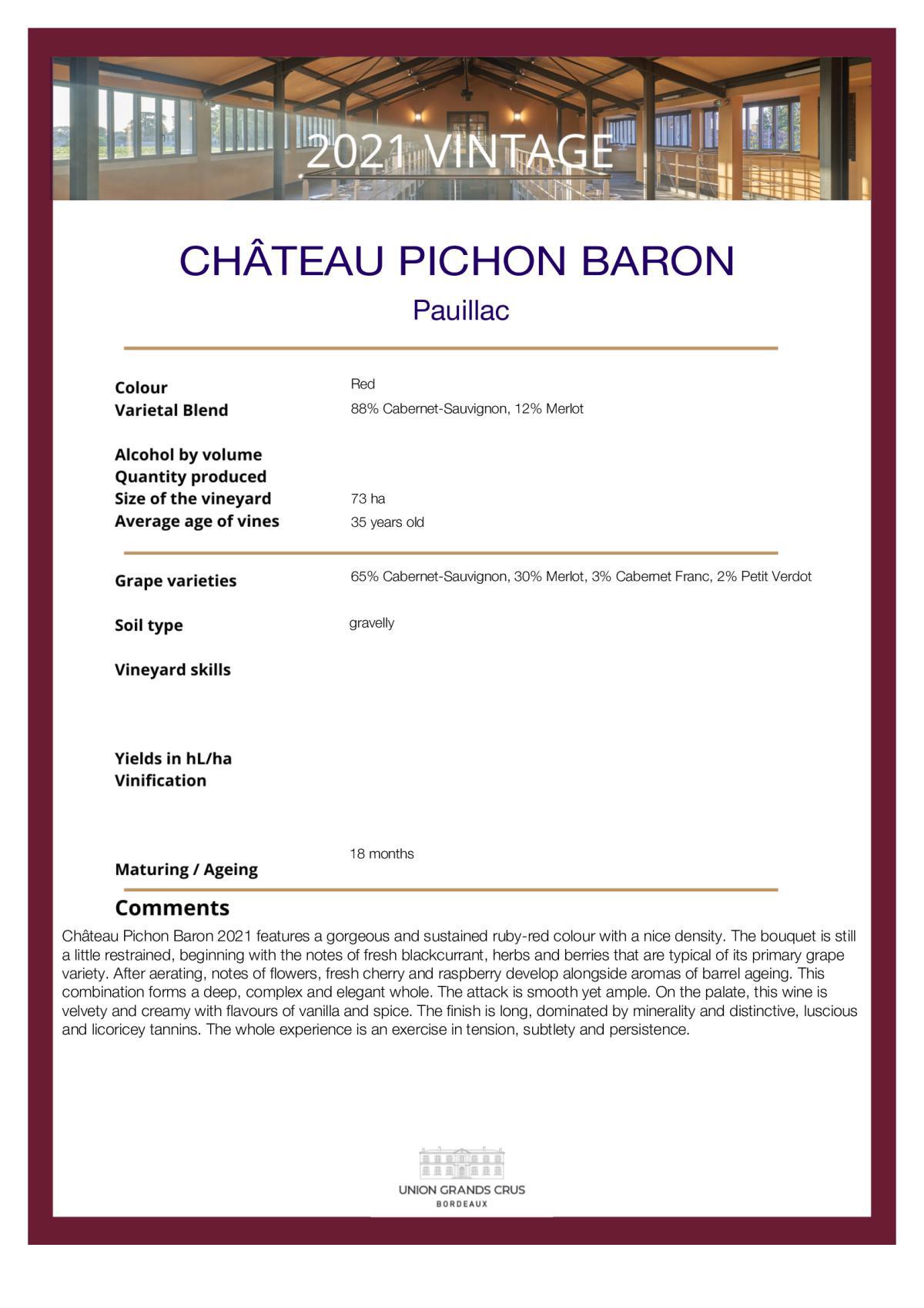 Château Pichon Baron