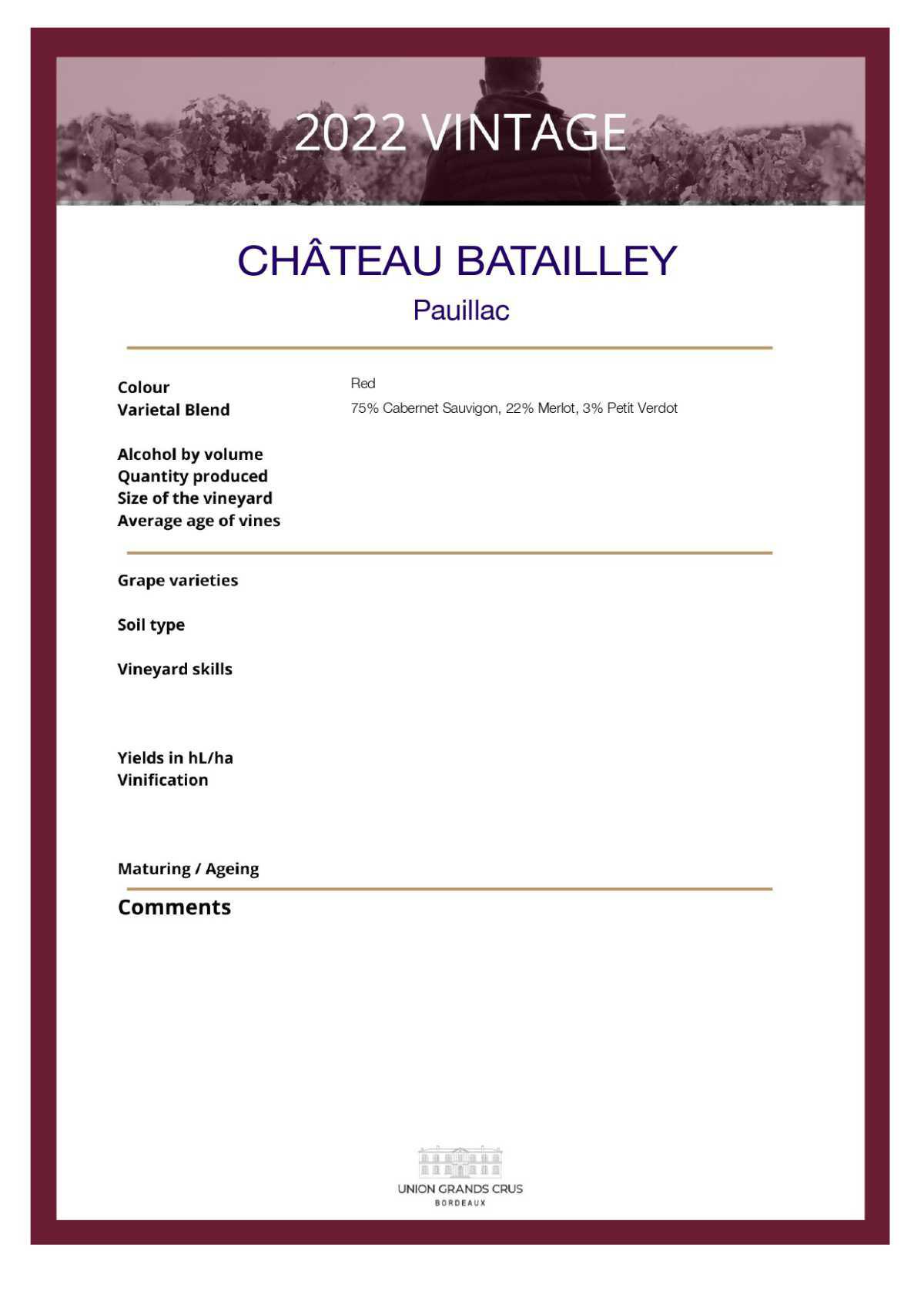  Château Batailley