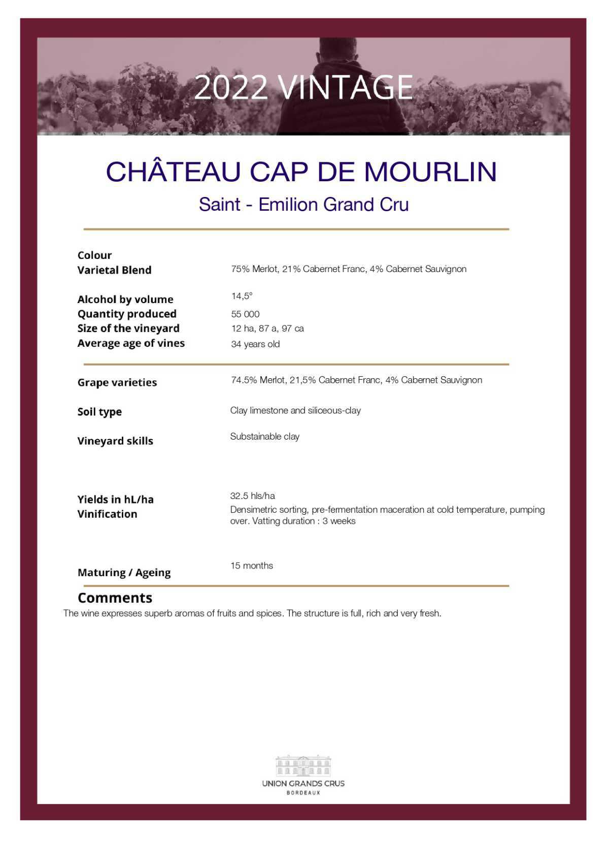  Château Cap de Mourlin