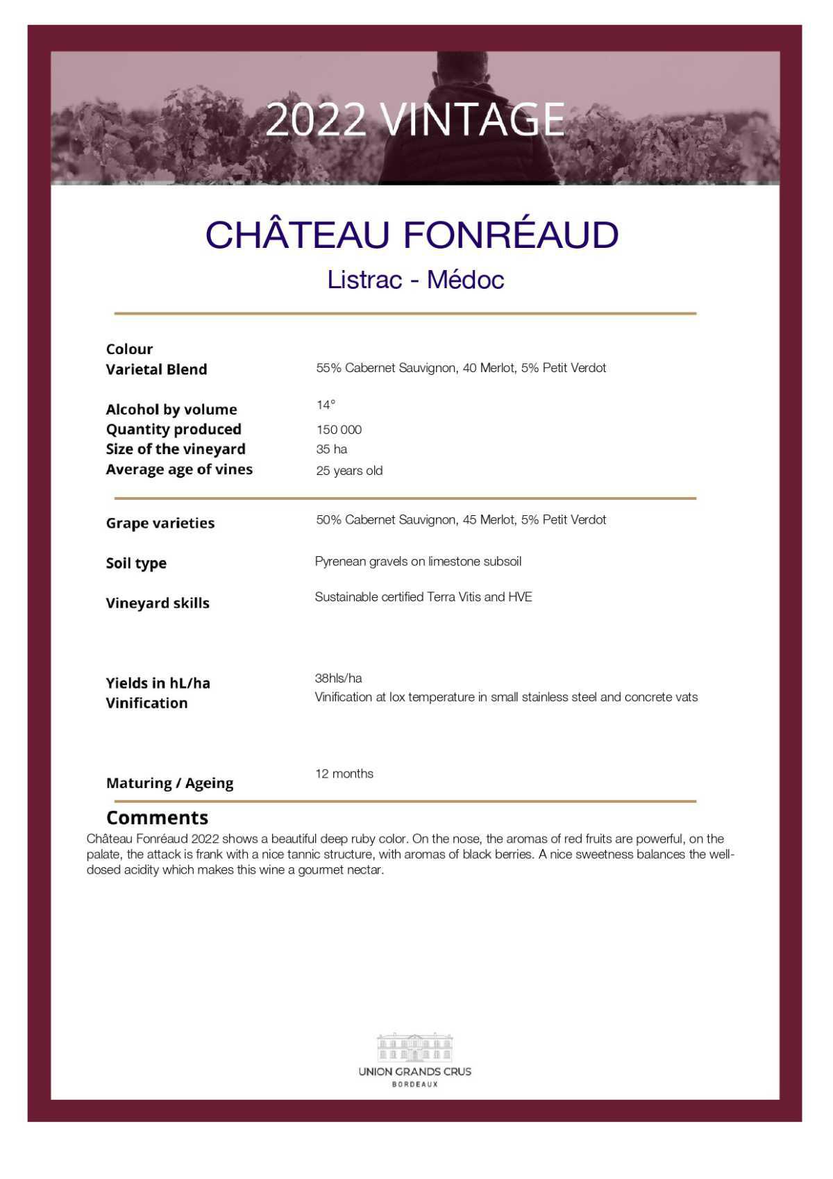  Château Fonréaud