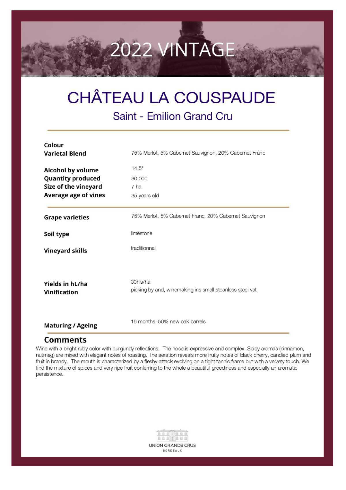  Château La Couspaude