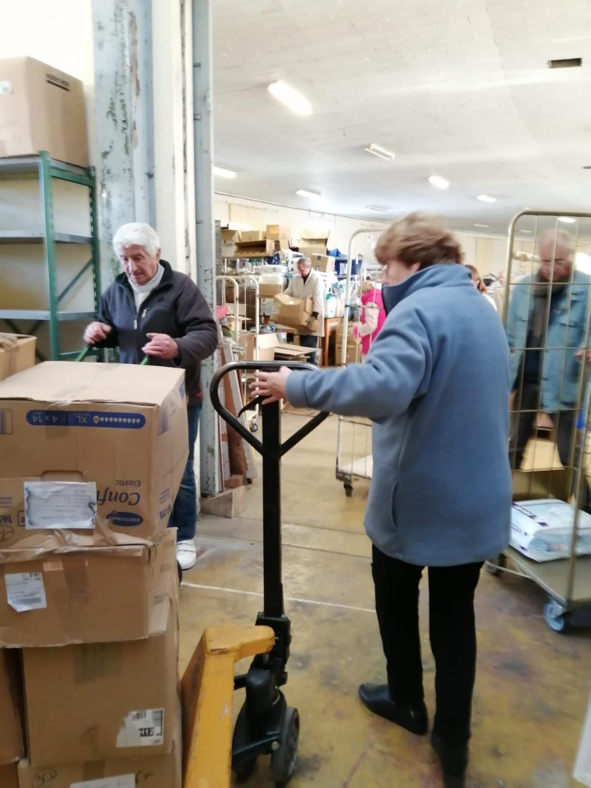 Livraison de matériel pour l'Ukraine PHI Berry - PHI Gers Livraison de matériel pour l'Ukraine PHI Berry - PHI Gers