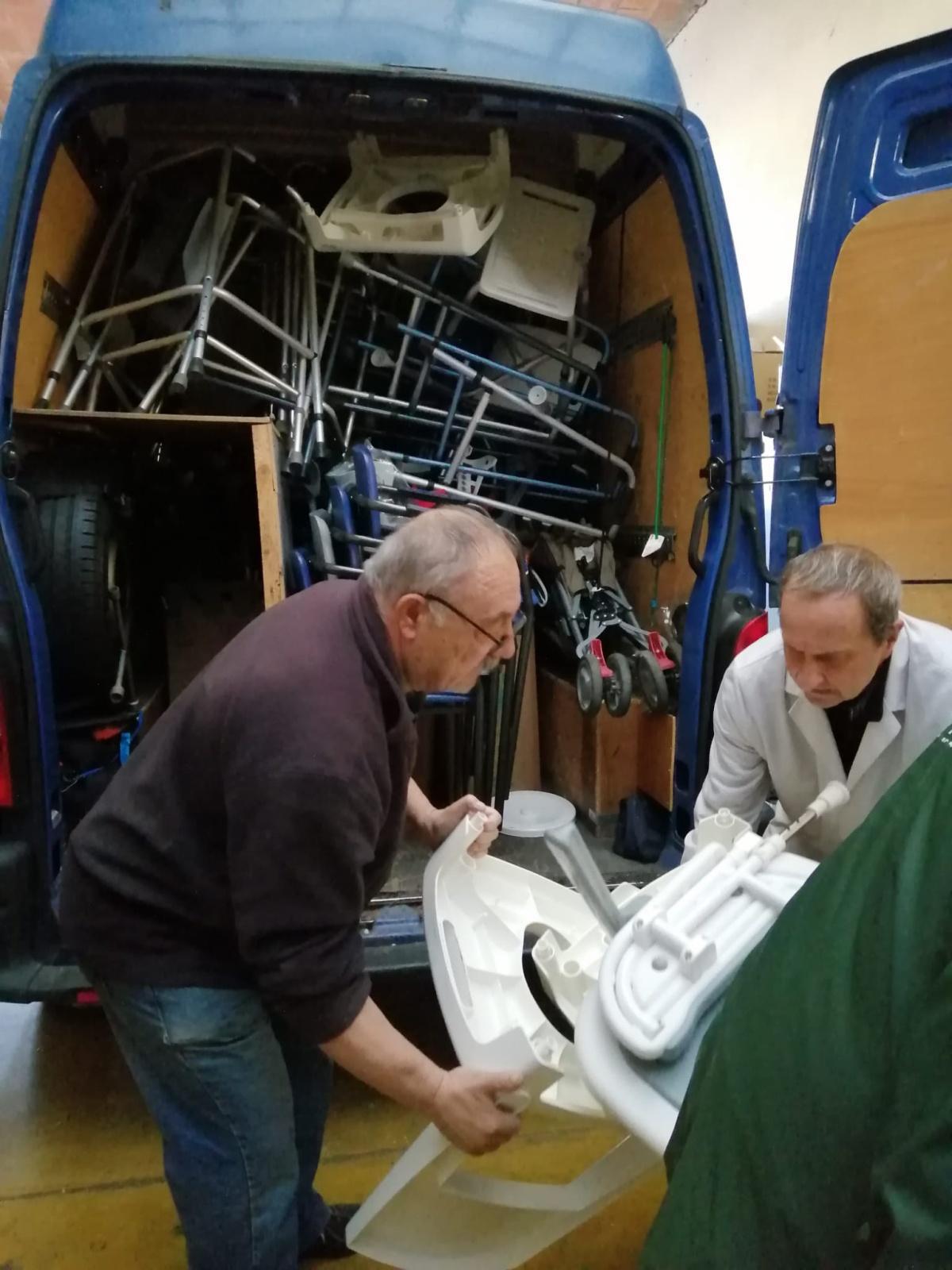 Livraison de matériel pour l'Ukraine PHI Berry - PHI Gers Livraison de matériel pour l'Ukraine PHI Berry - PHI Gers