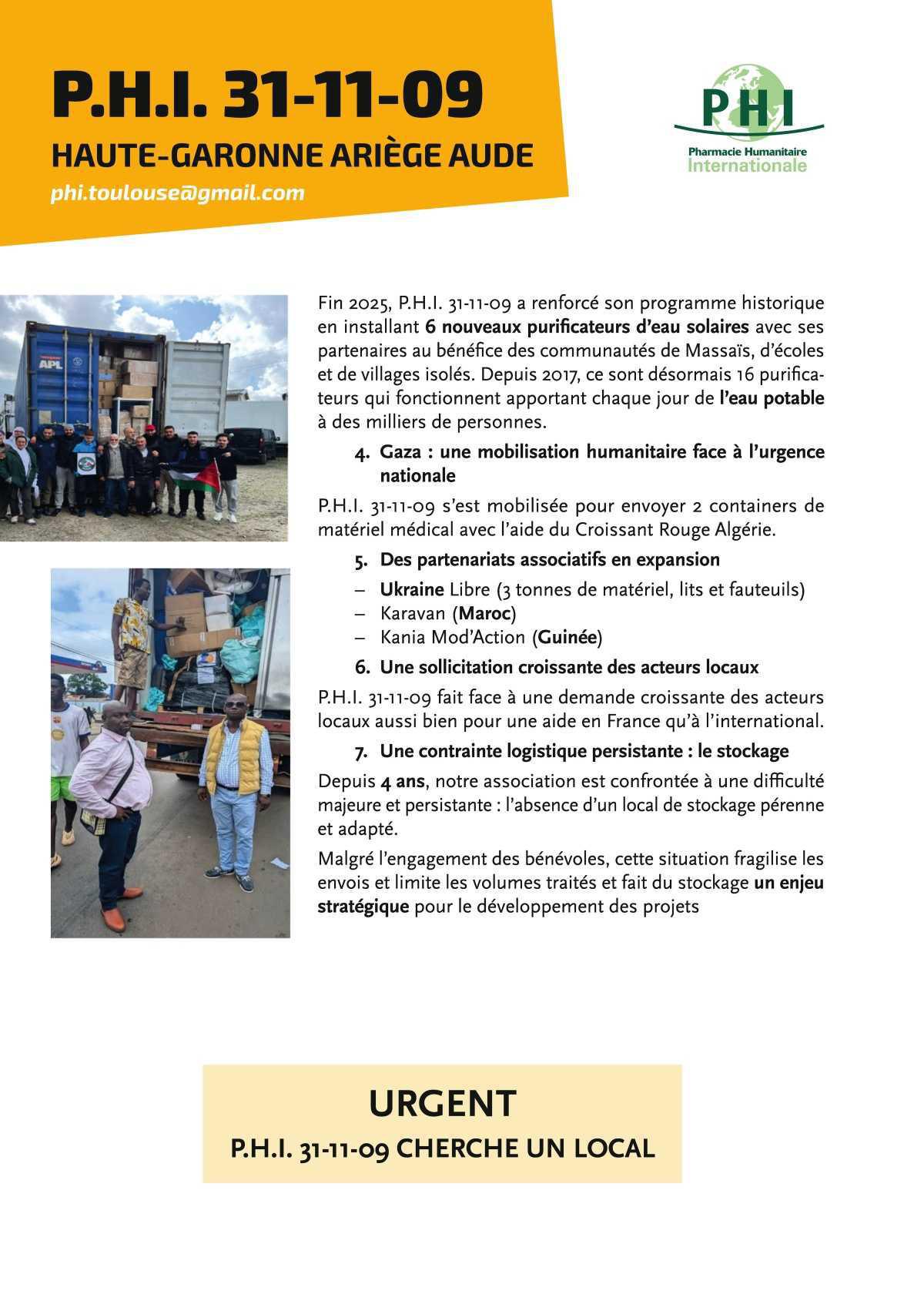 P.H.I. Haute-Garonne - Ariège - Aude (31-09-11)