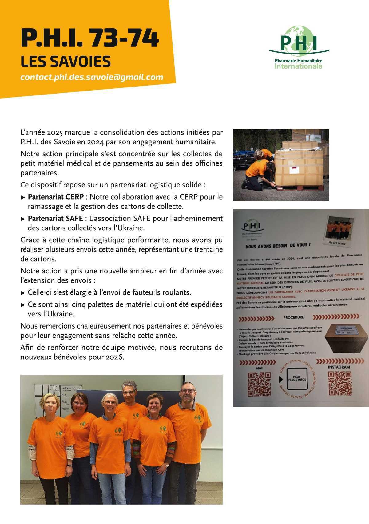 P.H.I. Les Savoie (73-74)