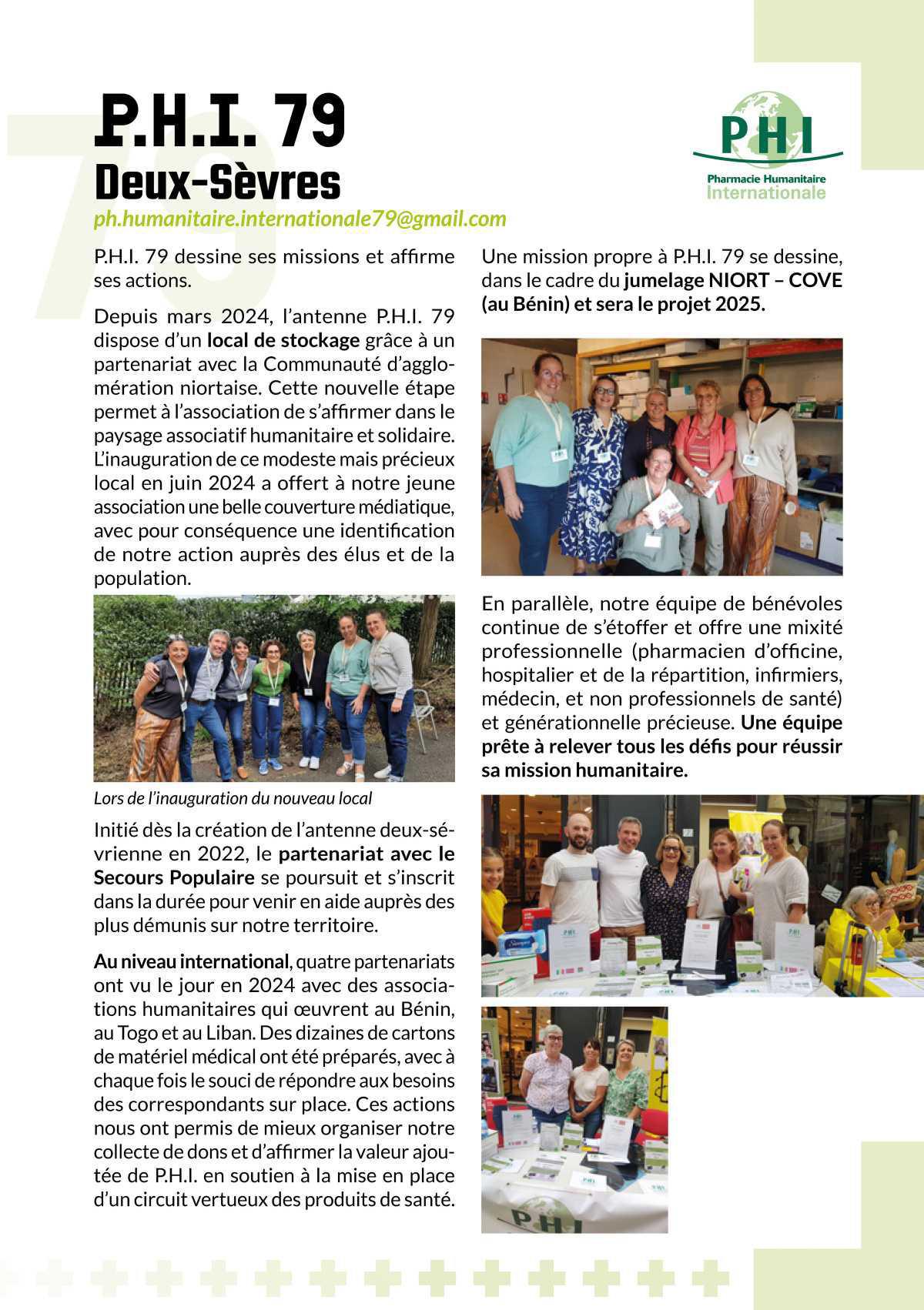 P.H.I. Deux-Sèvres (79) P.H.I. Deux-Sèvres (79)