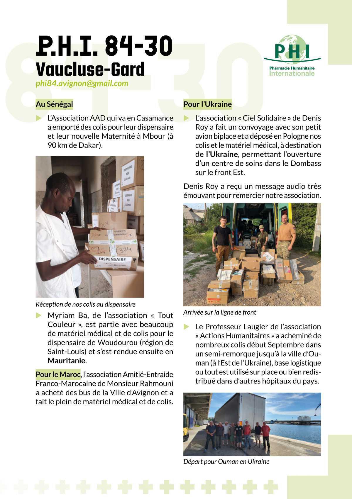 P.H.I. Vaucluse - Gard (84-30) P.H.I. Vaucluse - Gard (84-30)