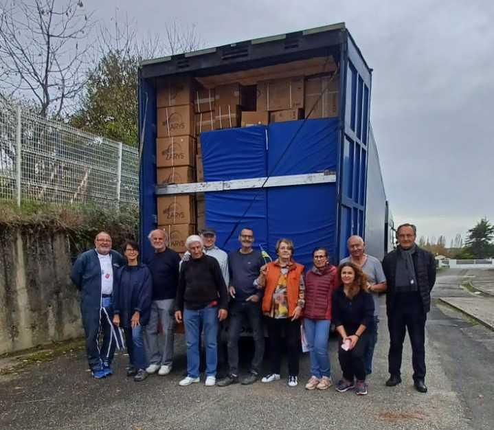 Le 35e convoi de solidarité de P.H.I. Gers est en Route pour l'Ukraine !