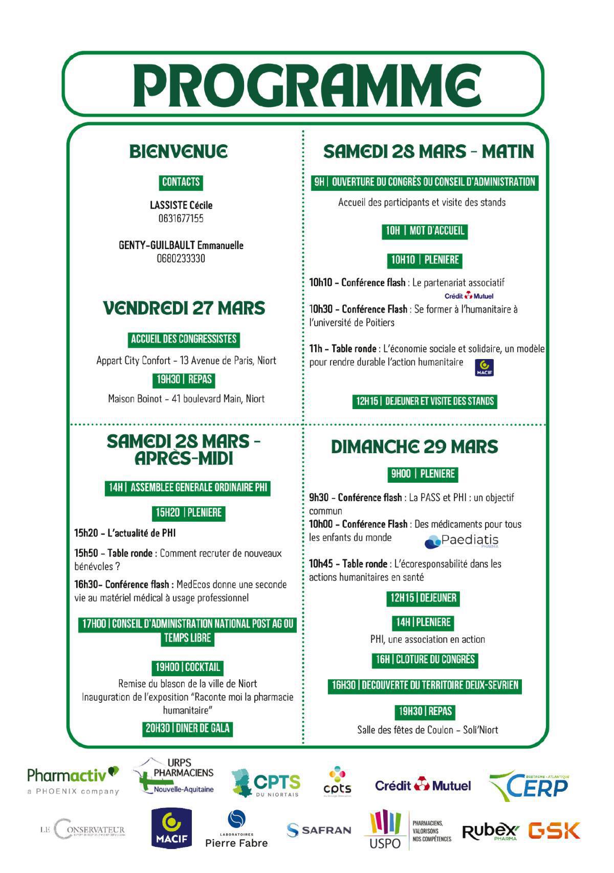 36ème congrès P.H.I.