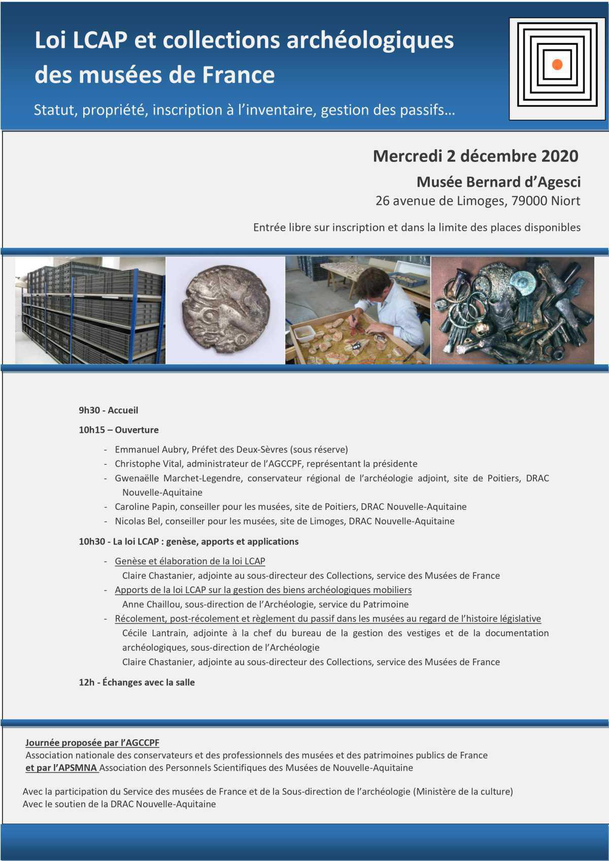 Journée d'étude sur la loi LCAP - 2 décembre 2020 Journée d'étude sur la loi LCAP - 2 décembre 2020