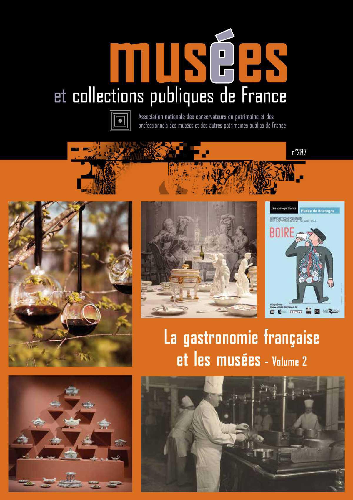 N°287 - La gastronomie française et les musées - Volume 2