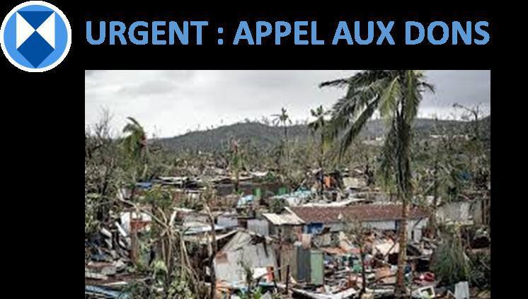 Bouclier bleu France / URGENT : Appel aux Dons pour Mayotte - Sauvegarde du Patrimoine Culturel après le passage du Cyclone Chido Bouclier bleu France / URGENT : Appel aux Dons pour Mayotte - Sauvegarde du Patrimoine Culturel après le passage du Cyclone Chido
