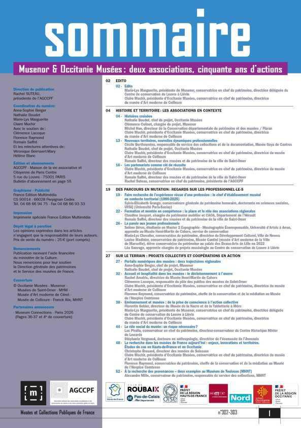 N°302-303 - Musées et monuments historiques