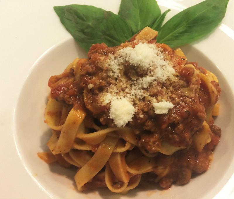 Tagliatelle alla bolognese